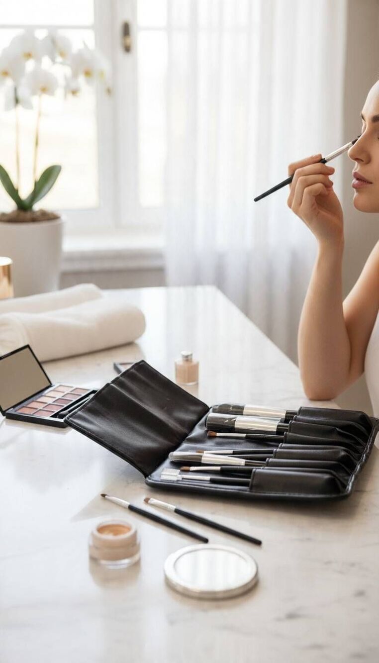 Makeup brushes